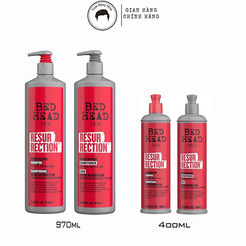 Bộ Sản Phẩm Gội & Xả Tigi Bed Head Resurrection, Recovery, Serial Blonde, Colour Goddess