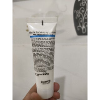 Sữa Rửa Mặt Duong âm Hadalabo 20G