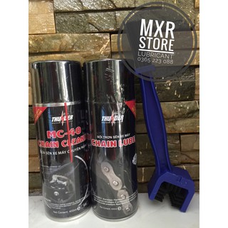 [Combo] Vệ sinh, dưỡng sên Thunder 400ml (Tặng Bàn Chải 3D)