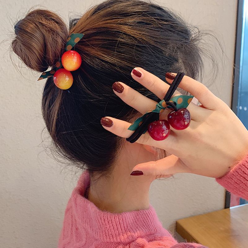 Buộc tóc quả cherry