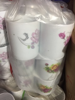 Cốc sứ có nặp đậy hàng bát tràng