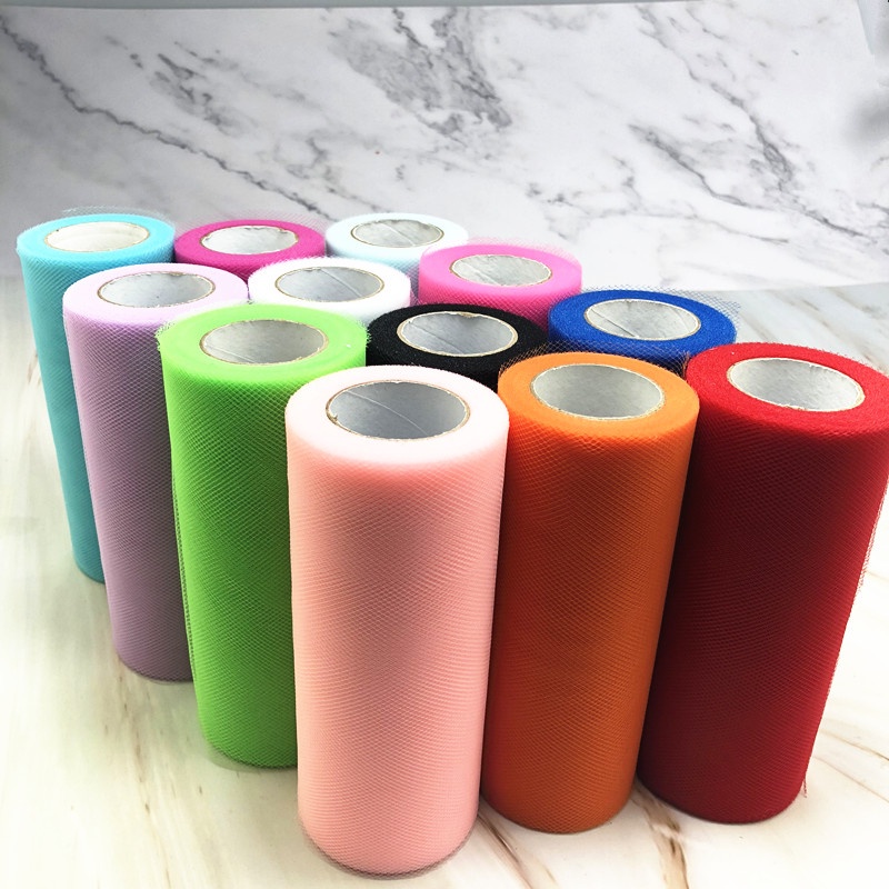 Cuộn Vải Tuyn 25 Yd Dùng Gói Quà, Trang Trí Tiệc Cưới