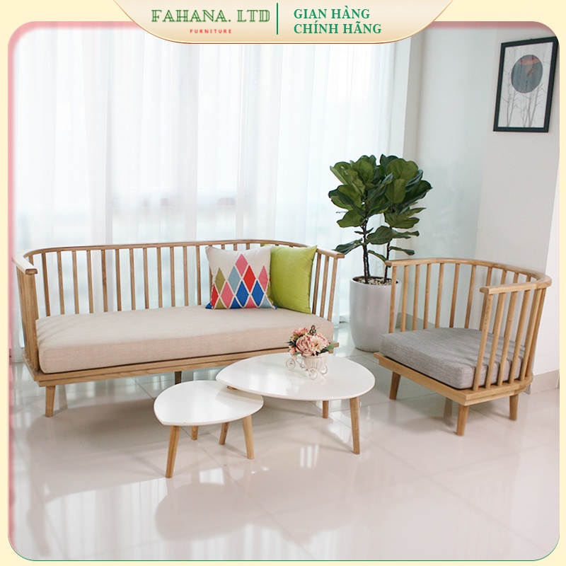Ghế Sofa Gỗ Sồi Cao Cấp Sang Trọng Cho Không Gian Phòng Khách, Phòng Ngủ, Quán Cafe, Nhà Hàng, Văn Phòng.