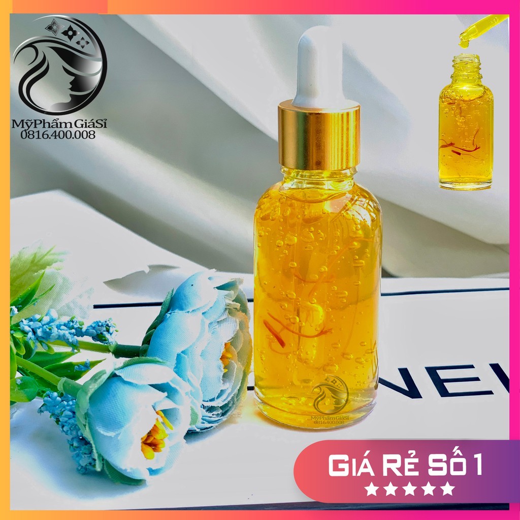 Serum Nhụy Hoa Nghệ Tây Cao Cấp Tăng Sinh Collagen Chống Lão Hóa Trẻ Hóa Da 5ml HandMade