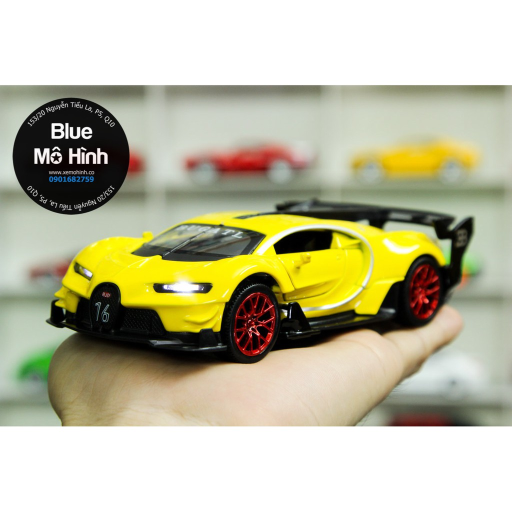 Blue mô hình | Xe mô hình Bugatti Vision Double Horses 1:32