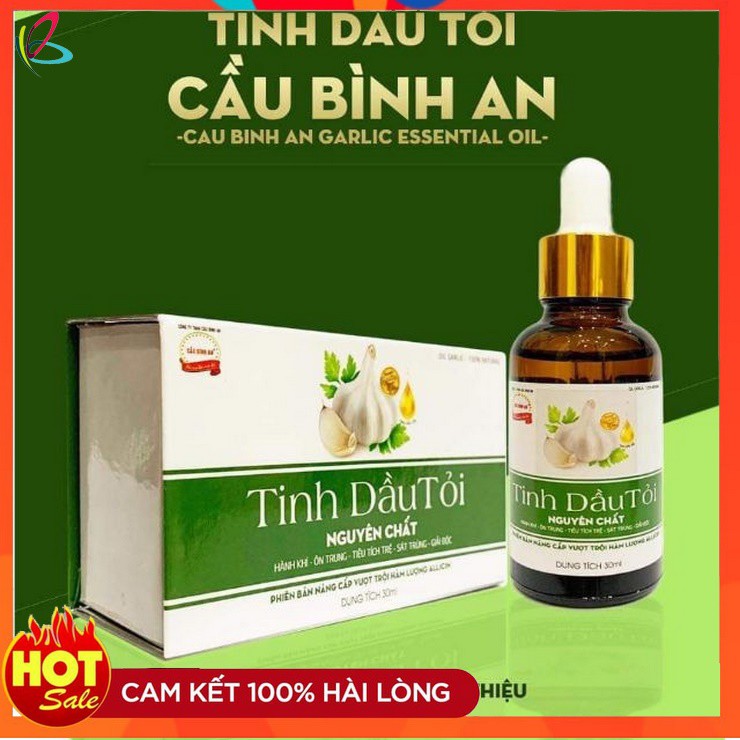 Tinh dầu tỏi cầu bình an chính hãng 30ml