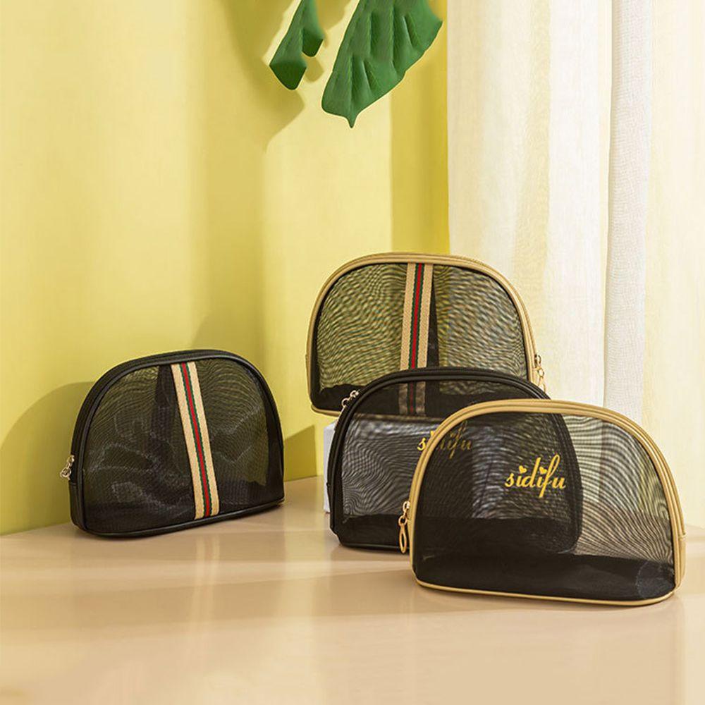 OCEANMAP Túi Lưới Trong Suốt Đựng Đồ Trang Điểm Sức Chứa Lớn Tiện Dụng