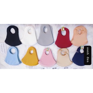 Set 10c khẩu trang chất POLY 2 da màu ngẫu nhiên tái sử dụng được cho trẻ em và người lớn