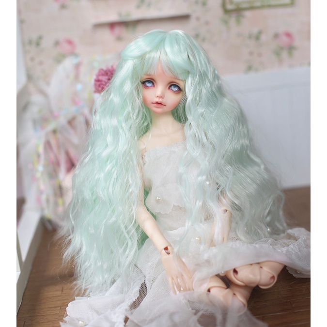 Tóc Giả Xoăn Dài Chịu Nhiệt Độ Cao DW002 BJD.SD Cho Búp Bê Tóc Dài 1 / 6 1 / 4 1 / 3