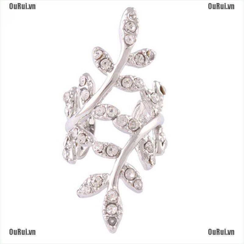 (FCC) Khuyên Tai Nữ Đính Đá Thời Trang