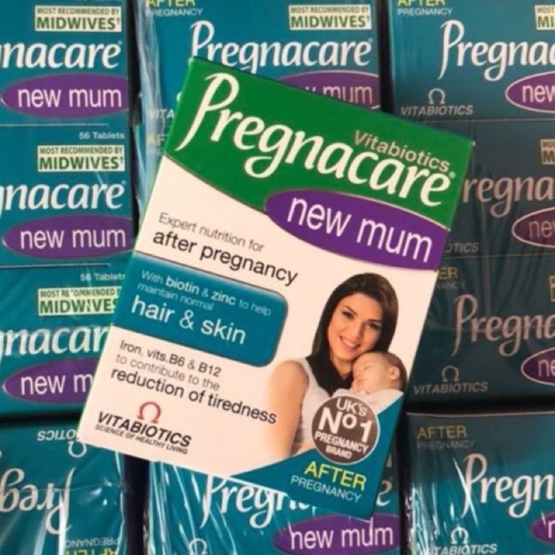 Vitamin Pregnacare New mum phục hồi da và tóc cho mẹ sau sinh