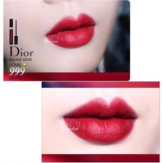 Son Kem Dior Liquid 999 Matte Đỏ Tươi