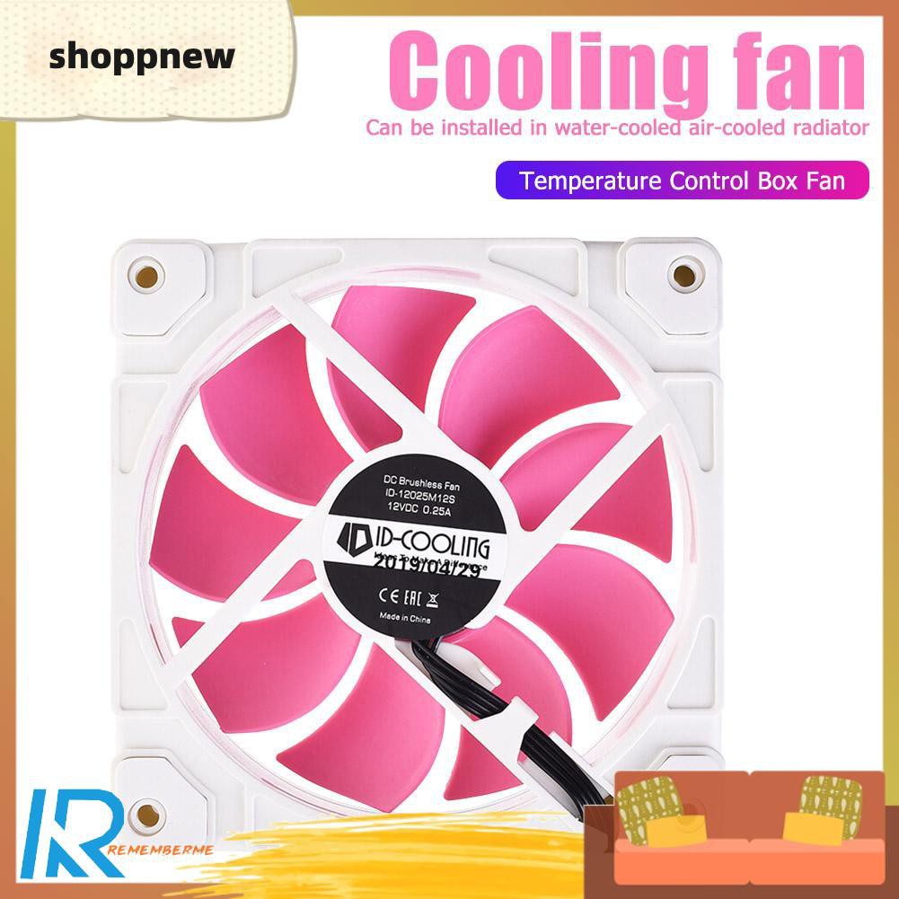 Quạt Tản Nhiệt Cpu Id-Cooling Zf-12025-Pink Argb 120mm Yên Tĩnh