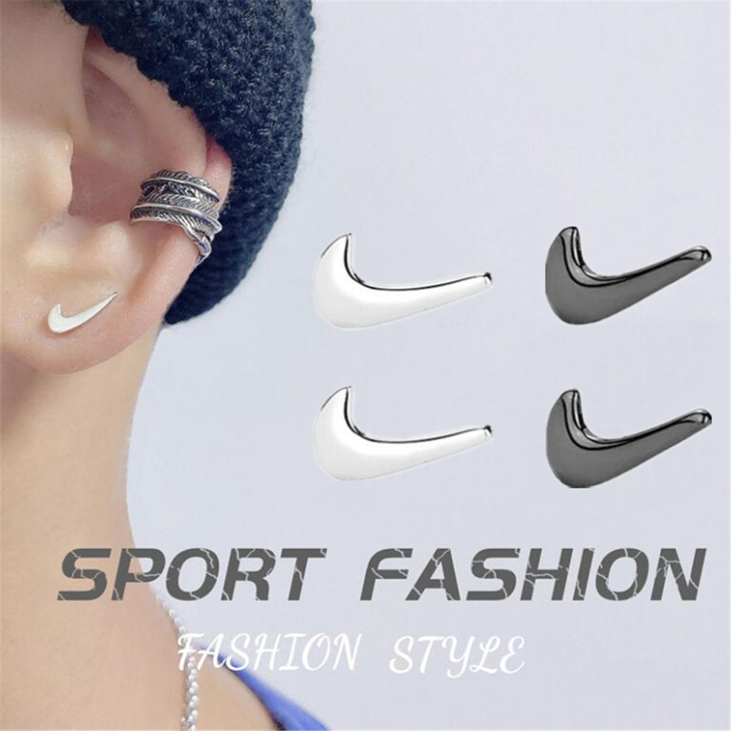 Khuyên tai kẹp vành thiết kế kiểu dáng đánh dấu thời trang nam nữ