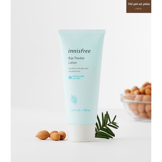 ( CHÍNH HÃNG ) Sữa Rửa Mặt Dành Cho Da Mụn Innisfree Bija Trouble Facial Foam 150ml