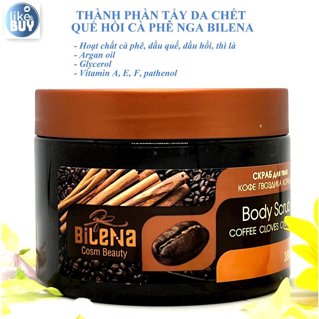 Tẩy Tế Bào Chết Body Cafe ,Quế Hồi Chính Hãng - Tẩy Da Chết Toàn Thân Săn Chắc Da Vitamin A E Panthenol Dưỡng Ẩm Da Dezy | BigBuy360 - bigbuy360.vn