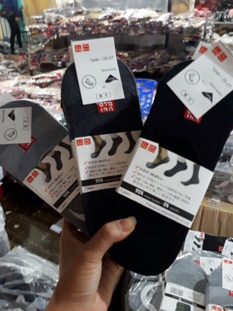 Tất uniqlo lười sáu loại đẹp