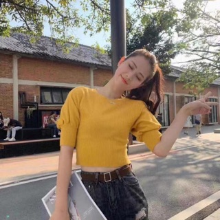 Áo len cổ lượn sóng tay lỡ hàng qc sỉ 100k