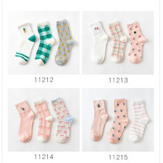 TẤT NỮ CARAMELLA SET 3 ĐÔI