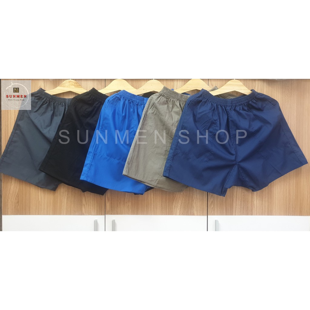 [HCM]Quần Đùi Nam Kate Đáy Nem Tam Giác Ngắn Nhiều Màu Đẹp Thoáng Mát SUNMEN Size Từ 50-65kg,Phù hợp mặc ở nhà,mặc ngủ