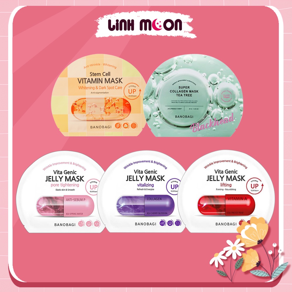 Mặt Nạ Vita Genic Banobagi Jelly Mask (lẻ miếng)