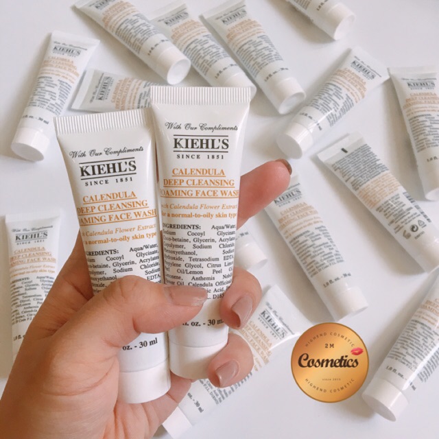 🌼Sữa rửa mặt hoa cúc Calendula Kiehl’s mini