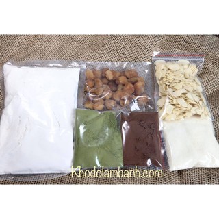 Set chè khúc bạch, nguyên liệu làm chè khúc bạch ngon kèm hướng dẫn