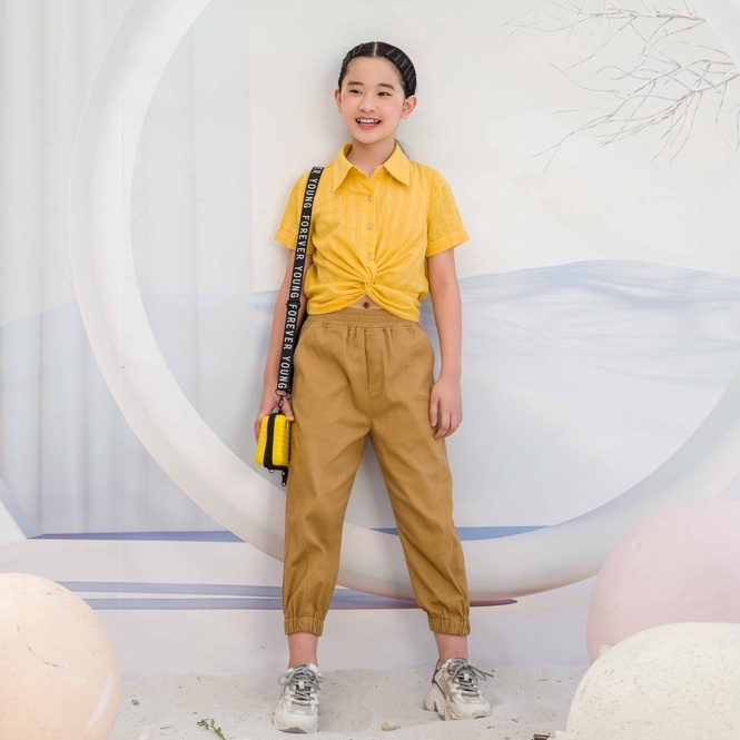 Quần baggy JOOKYLI bé gái 22G0972