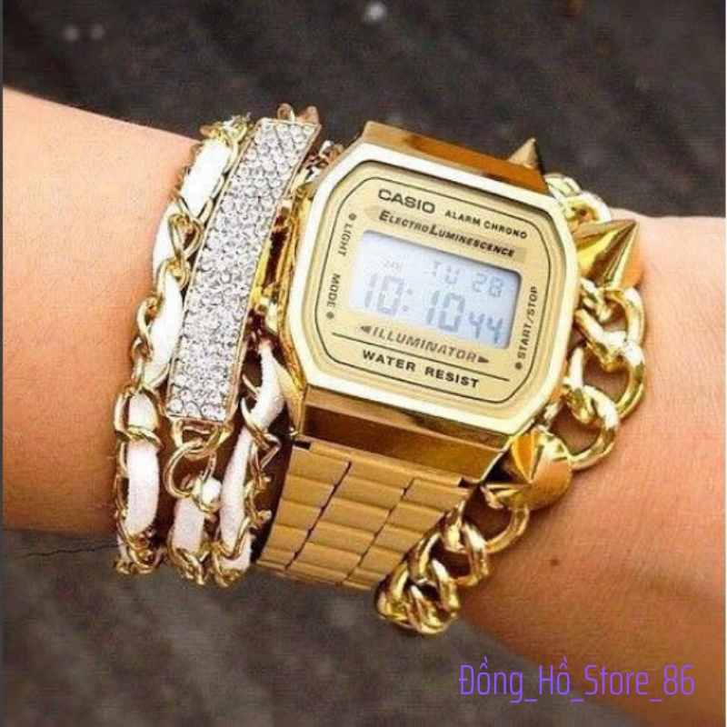 [Thẻ BH 12 Tháng] Đồng Hồ Điện Tử Nam  A168 Classic Cực Đẹp, Tinh Tế, Phong Cách, Thời Trang, Lịch Lãm, Mặt 36mm, 3 Màu. | BigBuy360 - bigbuy360.vn