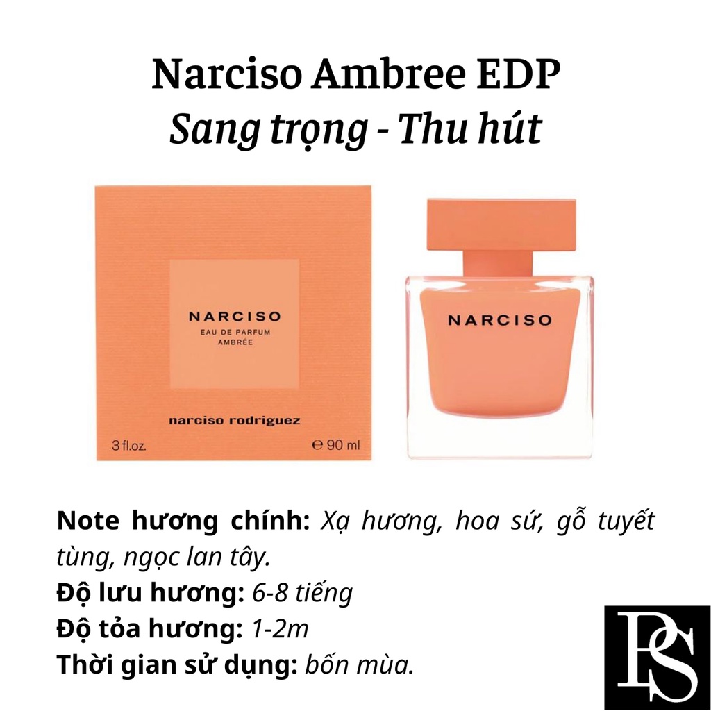 Nước hoa Nữ - Narciso Rodriguez Ambree