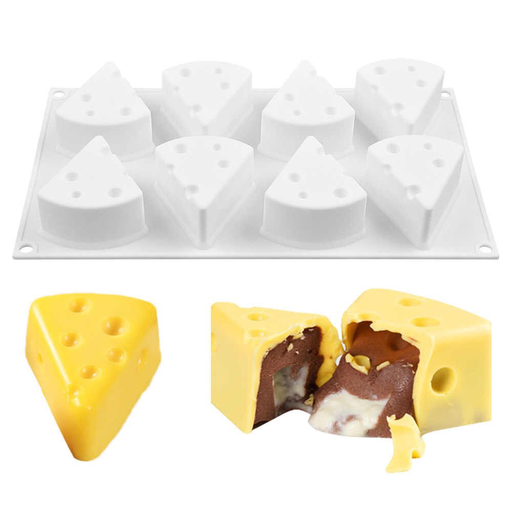 Khuôn silicon hình phô mai, khuôn làn bánh puding, thạch các loại - Mint ăn dặm