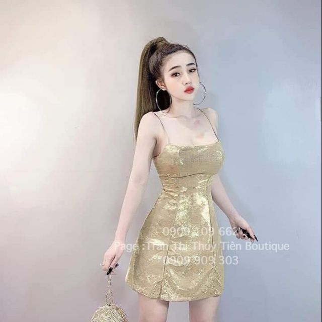 Đầm nhũ bắt sáng nổi bật luôn Nhìn trắng da thật 🍁______🍁 ⚠♦⚠♦⚠♦⚠♦⚠