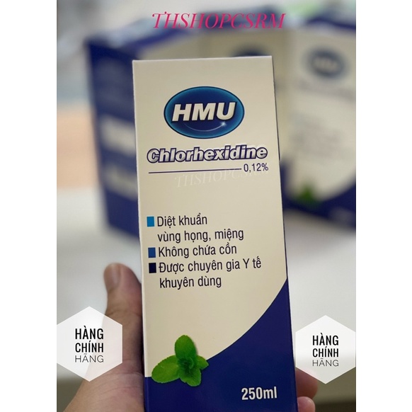Nước Súc miệng HMU CHLOHEXIDINE Của Đại Học Y Hà Nội