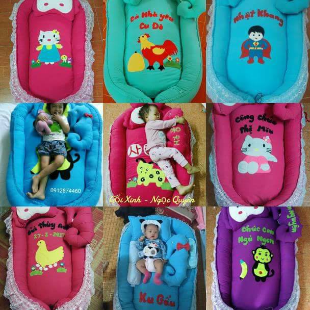 NÔI NỆM THÊU TÊN BÉ ( FREE THÊU TÊN BÉ )