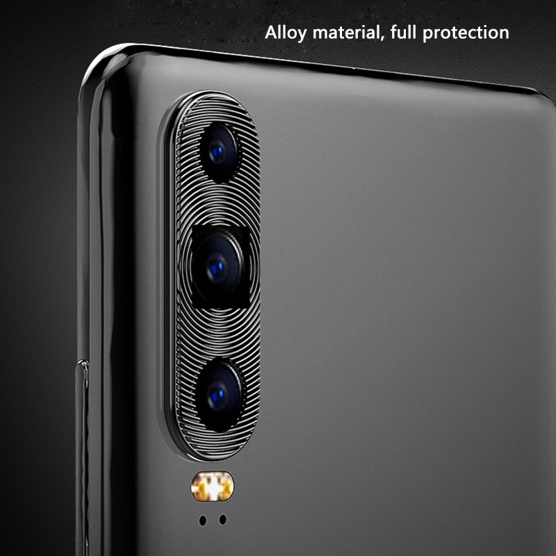 Khung Kim Loại Bảo Vệ Camera 360 Độ Cho Điện Thoại Huawei P30 P30pro P30 Lite Nova 4e