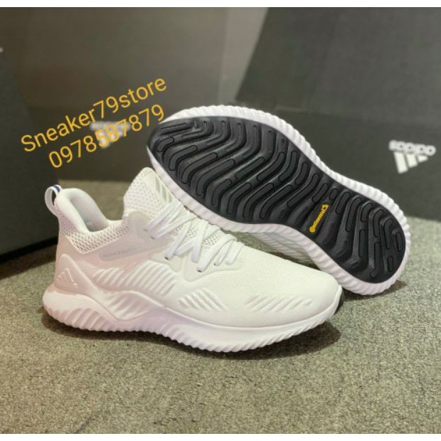 Giày Adidas Alphabounce Beyond 20 White AC8274 Nam /Nữ [Full Box - Chính Hãng- Hình Ảnh Độc Quyền Tại Sneaker79store]