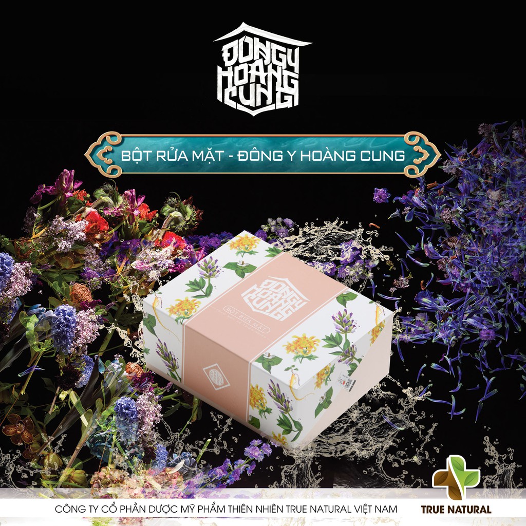 Bột Rửa Mặt Đông Y Hoàng Cung TRUE NATURAL Làm Sạch Da Loại Bỏ Bụi Bẩn Loại Bỏ Tế Bào Chết | BigBuy360 - bigbuy360.vn