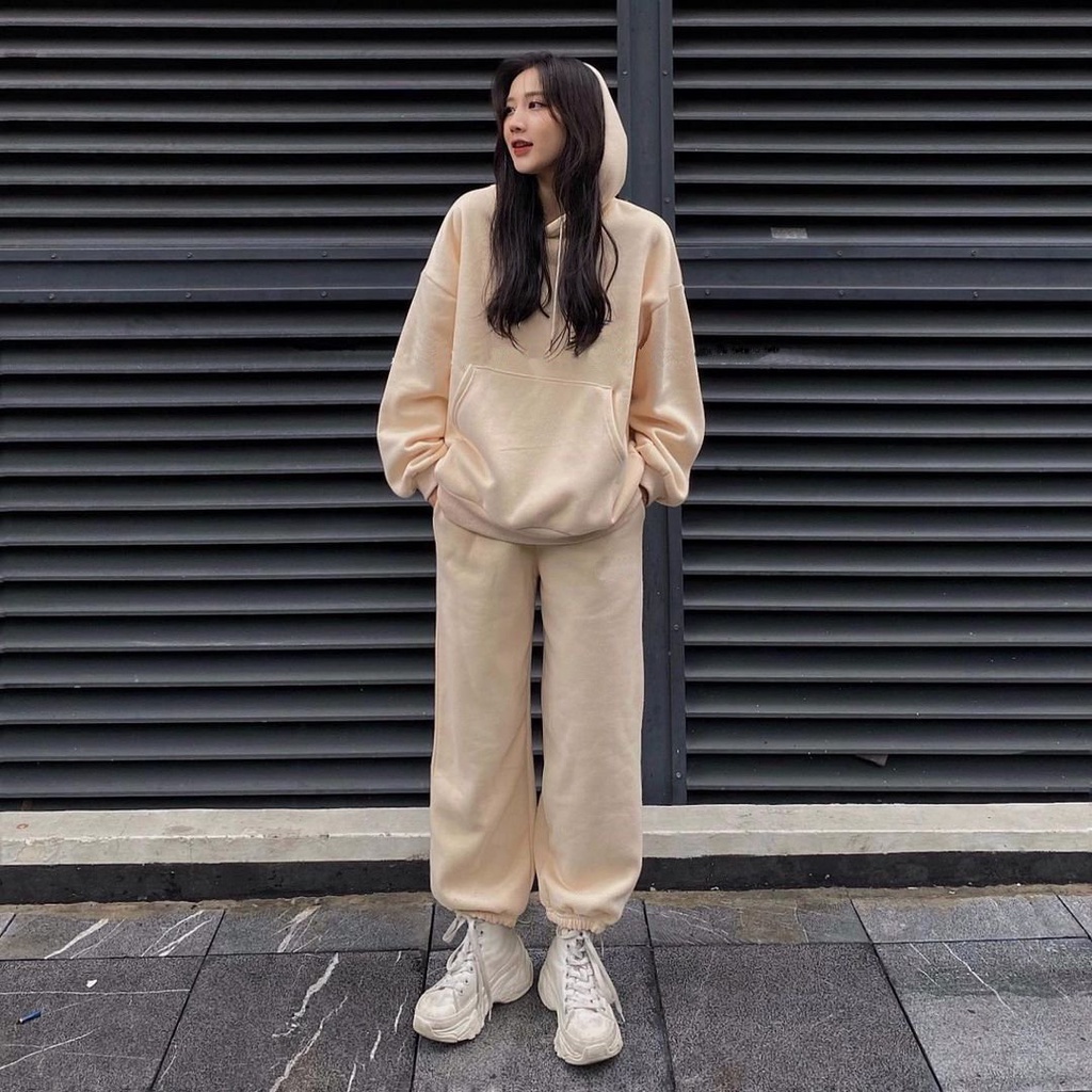 Áo Hoodie Unisex Nam Nữ , Áo Nỉ Form Rộng Basic Loại 1 - GenZ Pucca | BigBuy360 - bigbuy360.vn