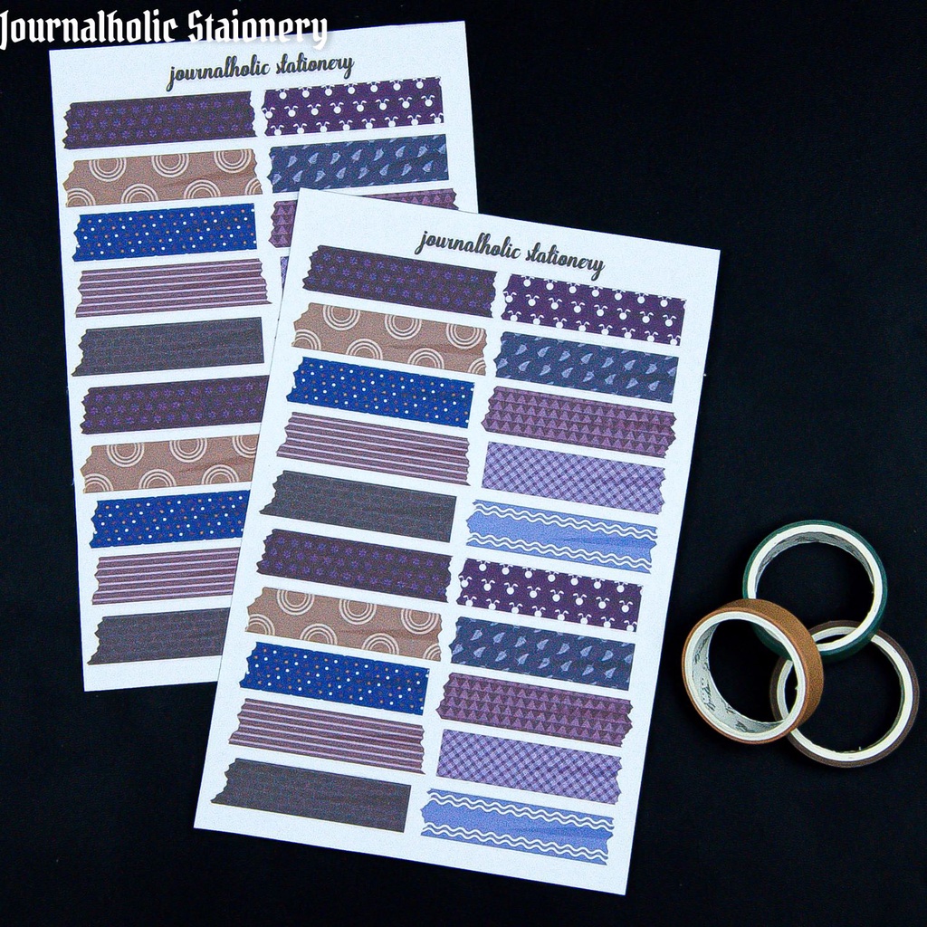 Sticker Washi Trang Trí Sổ Tay Bullet Journal - Top Loader - Journalholic Stationery
