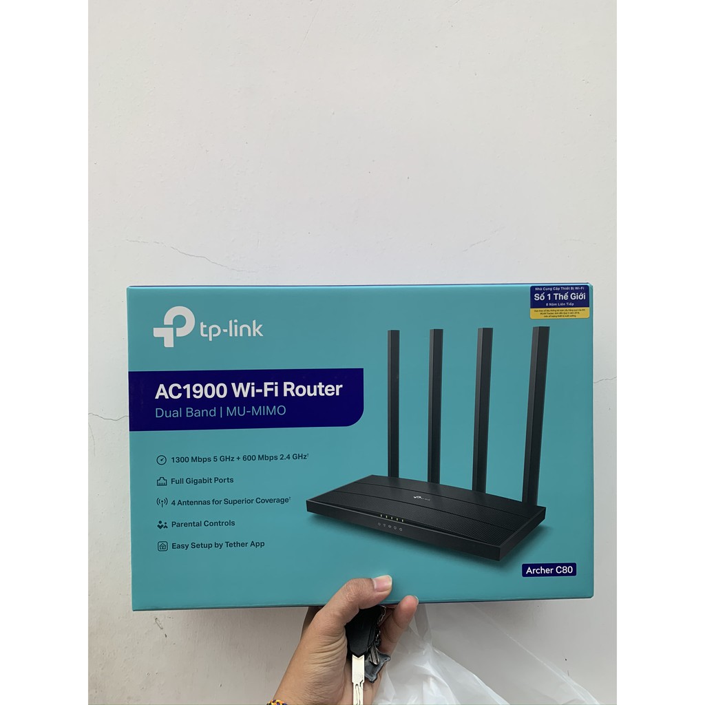 Thiết bị mạng/ Router TPLink Archer C80 | BigBuy360 - bigbuy360.vn