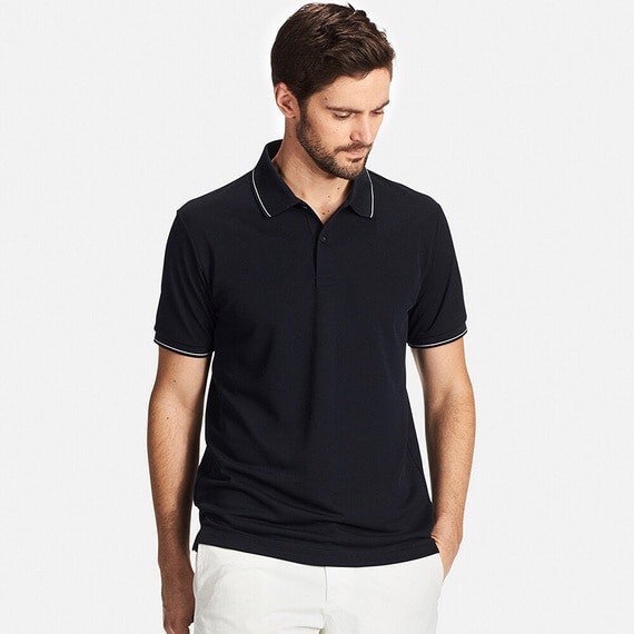 Áo Polo Nam Vnicestore Vải Cotton Cao Cấp Bo Dày Dặn Chuẩn Form Áo Thun Cổ Bẻ Tay Ngắn