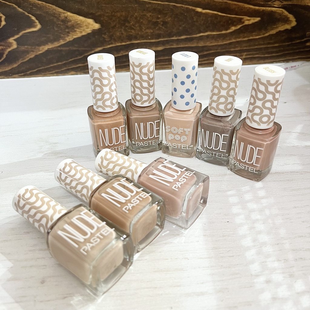 Sơn móng tay Pastel Nude Nail Polish các tông màu Nude