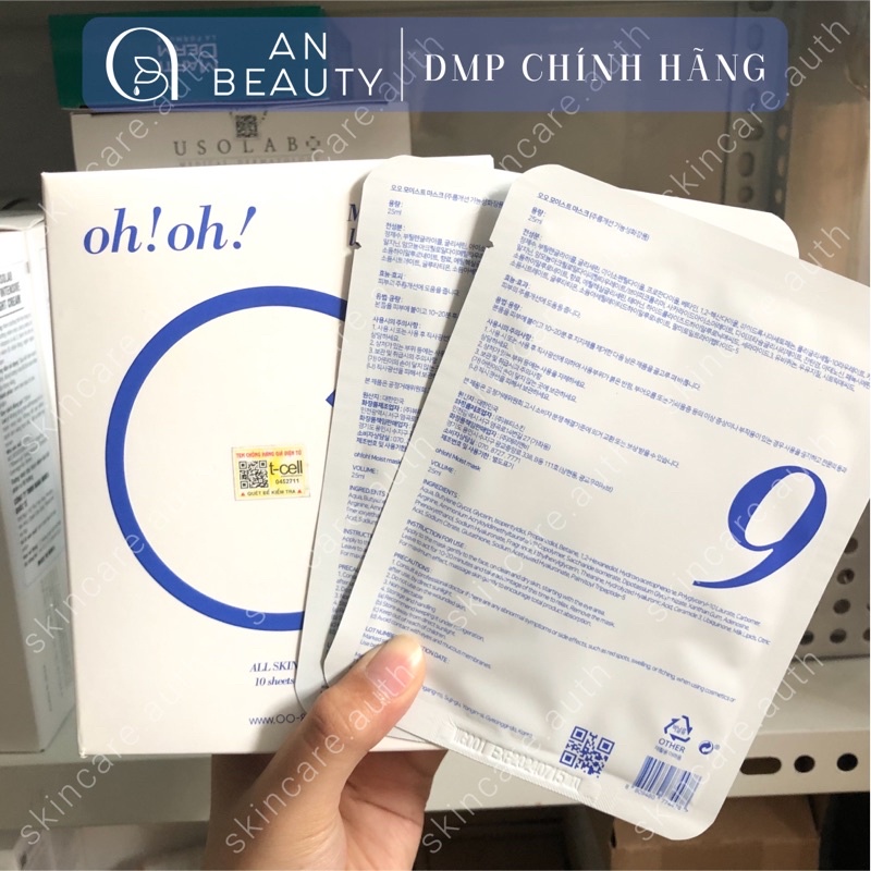 Mặt Nạ Oh Oh Dưỡng Ẩm Chuyên Sâu, Chống Lão Hoá Da 25ml