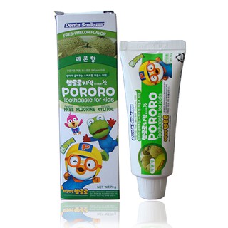 Kem đánh răng cho bé vị hoa quả Pororo