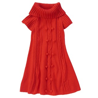 [chính hãng]Áo váy len ngắn tay Crazy8 34823 Really Red (Đỏ)