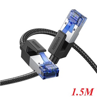Ugreen 80430 1.5M Cat8 Cáp nối mạng truyền dữ liệu giữa các máy tính OD5.5mm màu đen NW153
