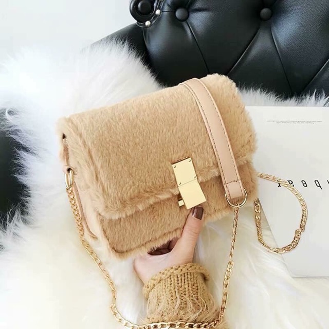 Túi xách nữ lông sang chảnh