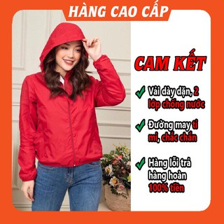 [MẪU MỚI 2020] ÁO GIÓ NỮ 2 LỚP LÓT LƯỚI CỰC ĐẸP, CHỐNG NƯỚC, CHỐNG GIÓ