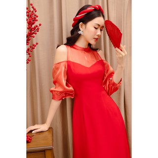 Bộ áo dài tay lửng - 20Again - BSA2881