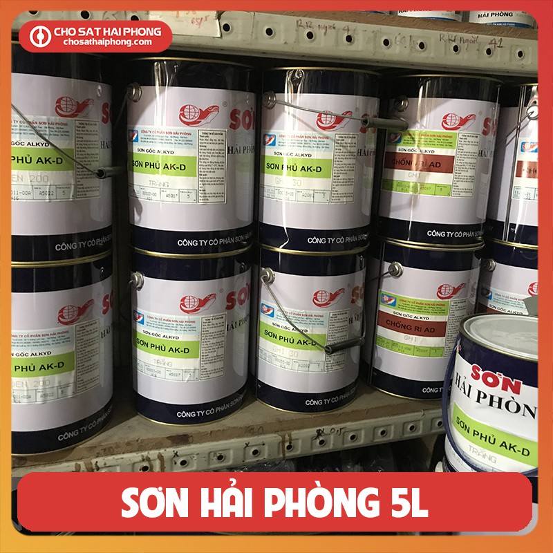 Sơn chống rỉ Hải Phòng 5L - Chợ Sắt Hải Phòng Online